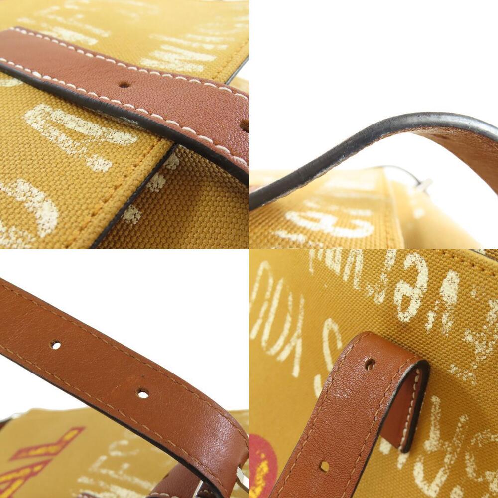 Loewe messenger bag shoulder canvas calf leather - Picture 8 of 10